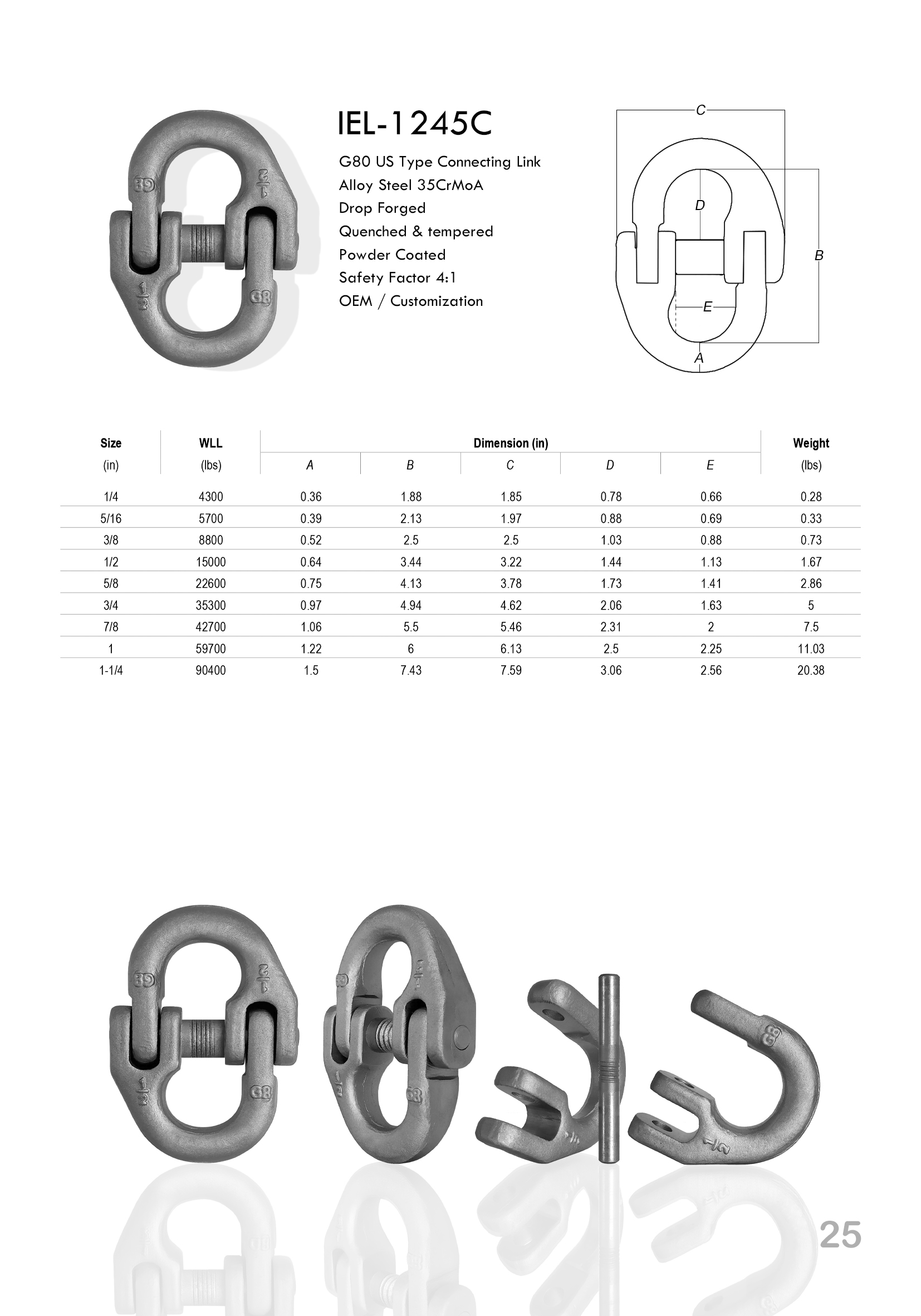 24- IEL-1245C - US Type Connectring Link - ç»å.jpg