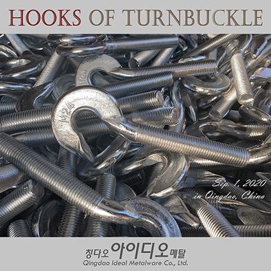 Hooks of Turnbuckles in production