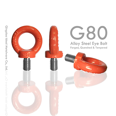 G80 Alloy Steel Eye Bolts